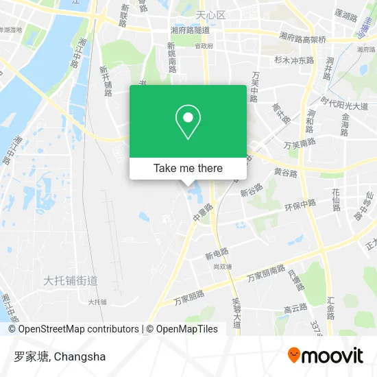 罗家塘 map