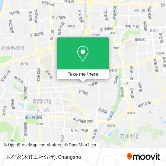 乐有家(木莲工社分行) map