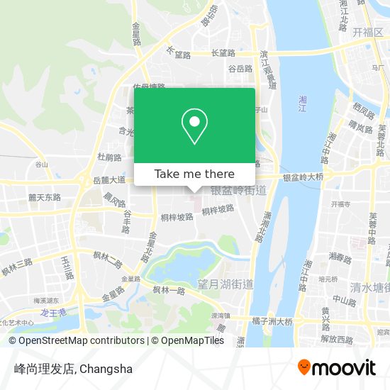 峰尚理发店 map