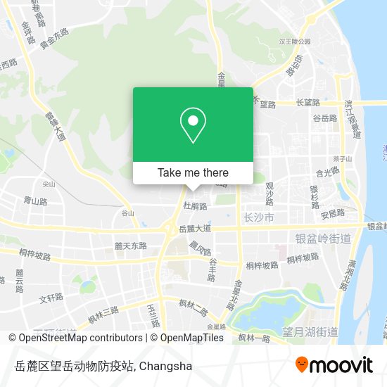 岳麓区望岳动物防疫站 map