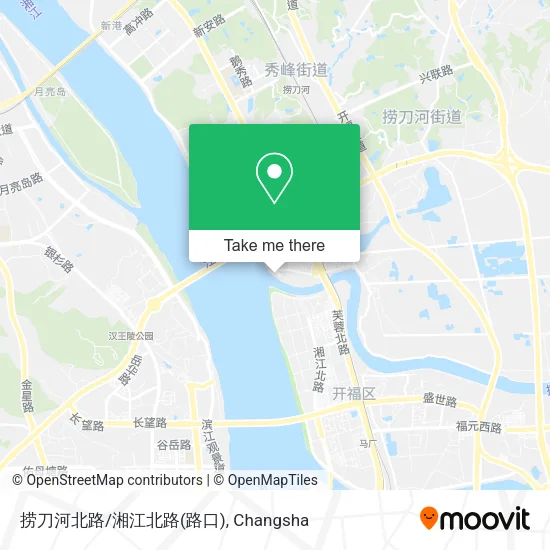 捞刀河北路/湘江北路(路口) map