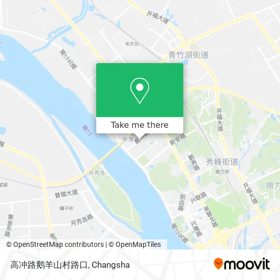 高冲路鹅羊山村路口 map