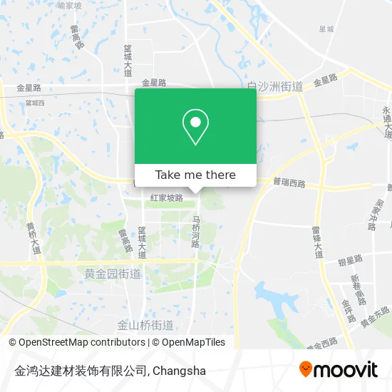 金鸿达建材装饰有限公司 map