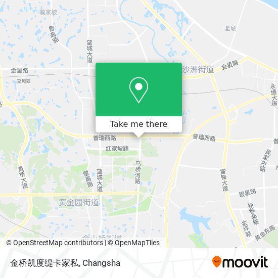 金桥凯度缇卡家私 map