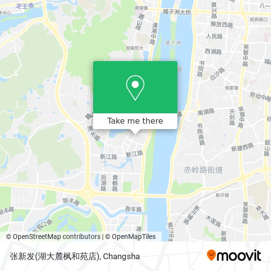 张新发(湖大麓枫和苑店) map