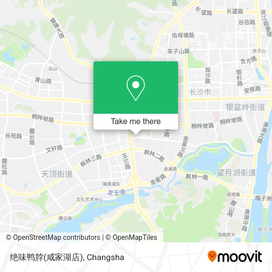 绝味鸭脖(咸家湖店) map