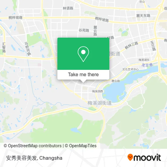 安秀美容美发 map