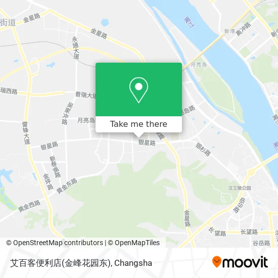 艾百客便利店(金峰花园东) map