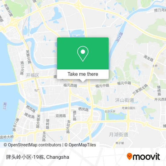 牌头岭小区-19栋 map