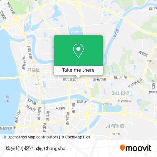 牌头岭小区-15栋 map