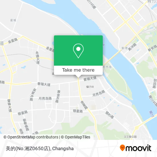 美的(No.湘Z0650店) map