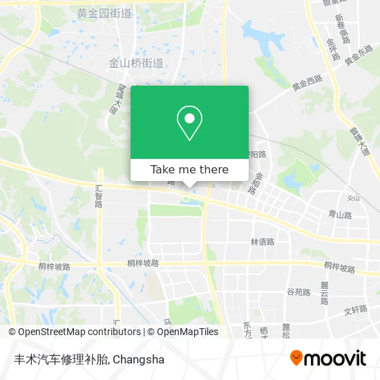 丰术汽车修理补胎 map