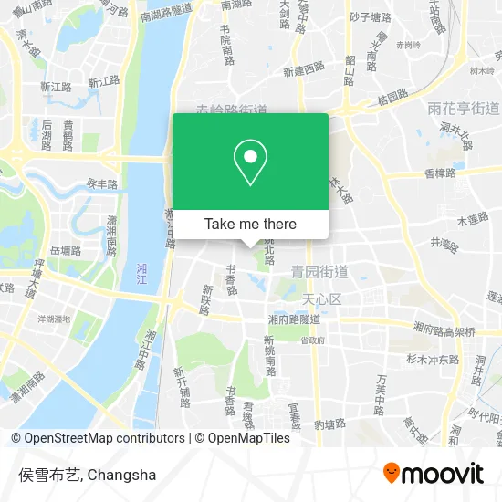 侯雪布艺 map