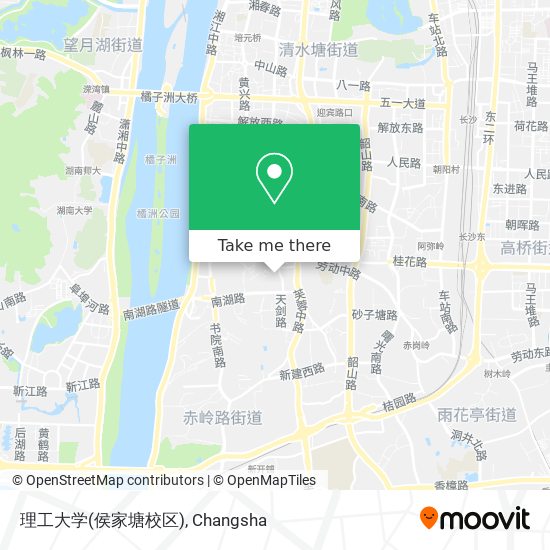 理工大学(侯家塘校区) map