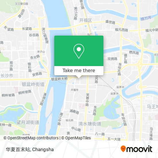 华夏首末站 map