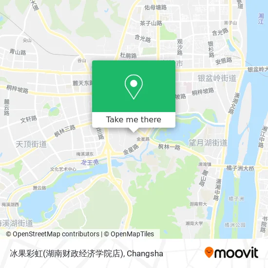 冰果彩虹(湖南财政经济学院店) map