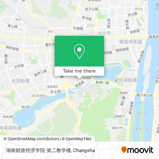湖南财政经济学院-第二教学楼 map