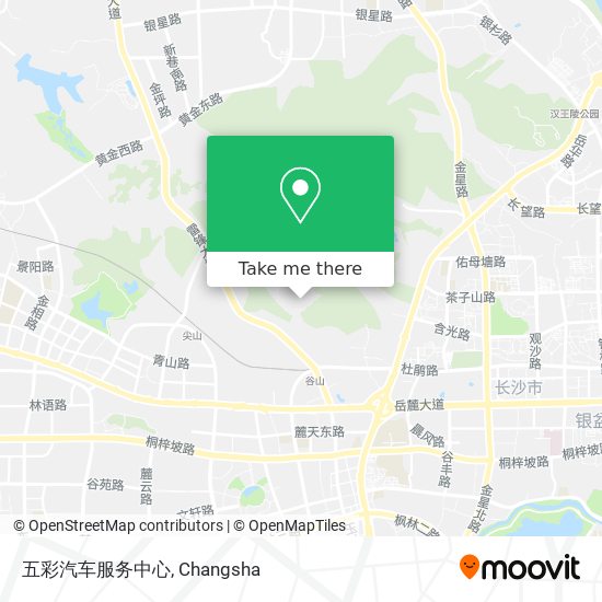 五彩汽车服务中心 map