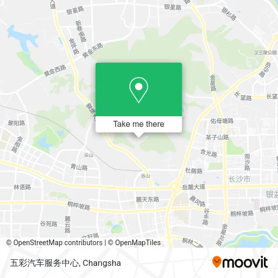 五彩汽车服务中心 map