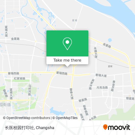 长医校园打印社 map