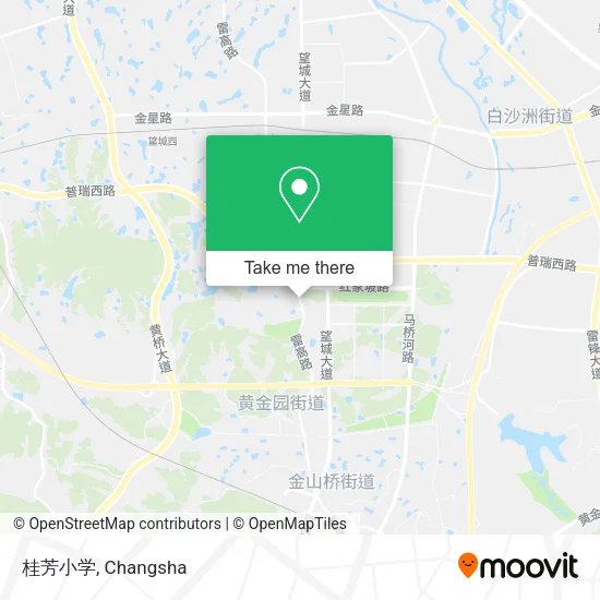 桂芳小学 map