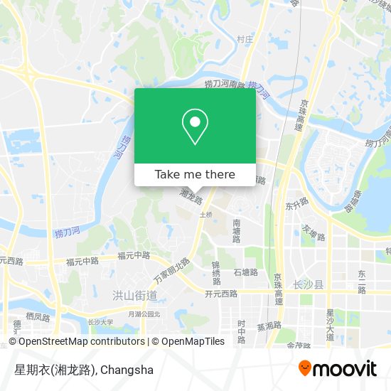 星期衣(湘龙路) map