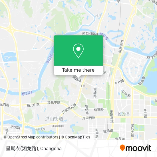 星期衣(湘龙路) map