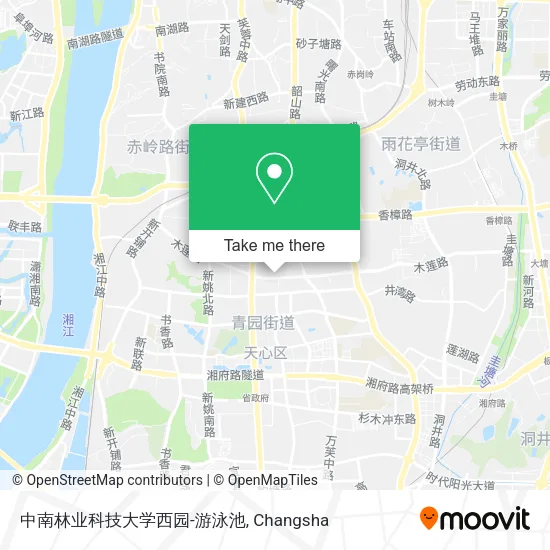 中南林业科技大学西园-游泳池 map