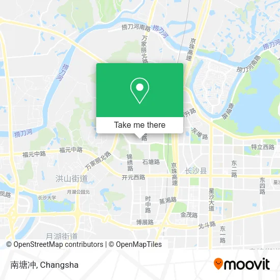 南塘冲 map