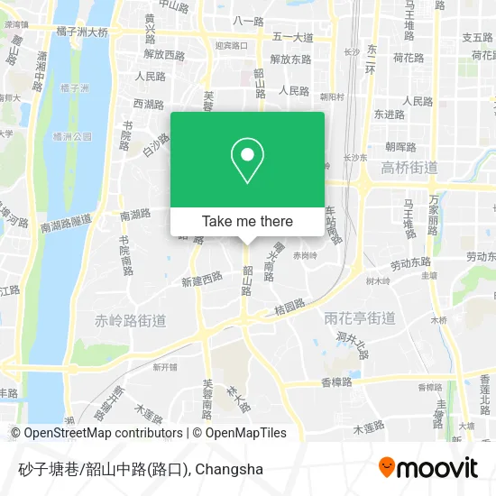 砂子塘巷/韶山中路(路口) map