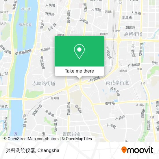 兴科测绘仪器 map