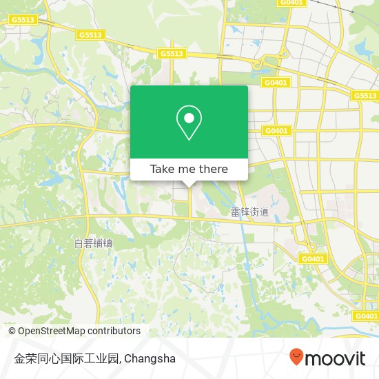 金荣同心国际工业园 map