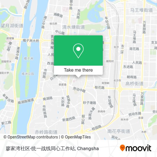 廖家湾社区-统一战线同心工作站 map