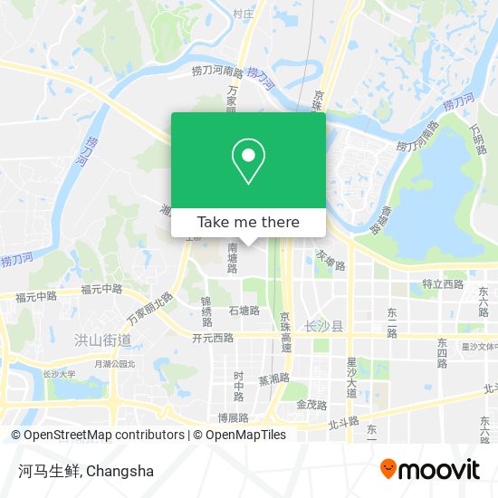 河马生鲜 map
