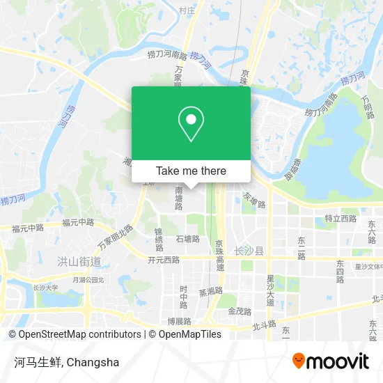 河马生鲜 map