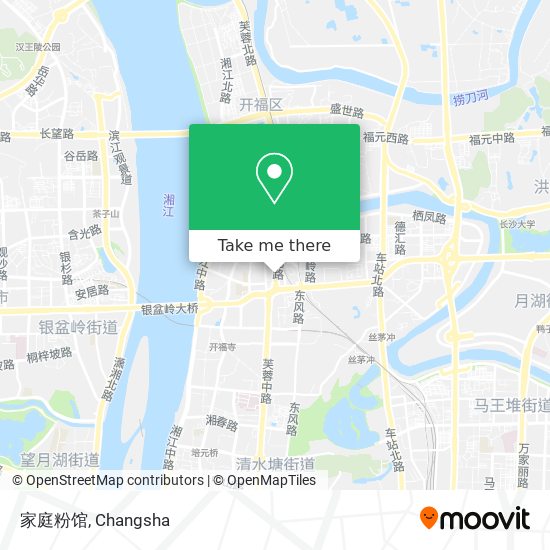 家庭粉馆 map