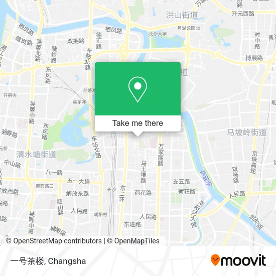 一号茶楼 map