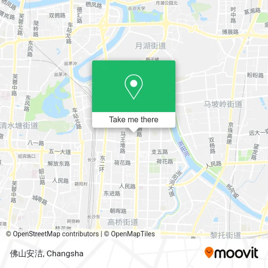 佛山安洁 map