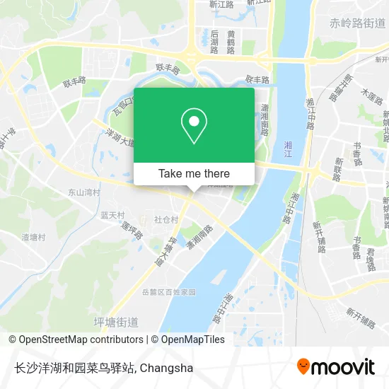 长沙洋湖和园菜鸟驿站 map