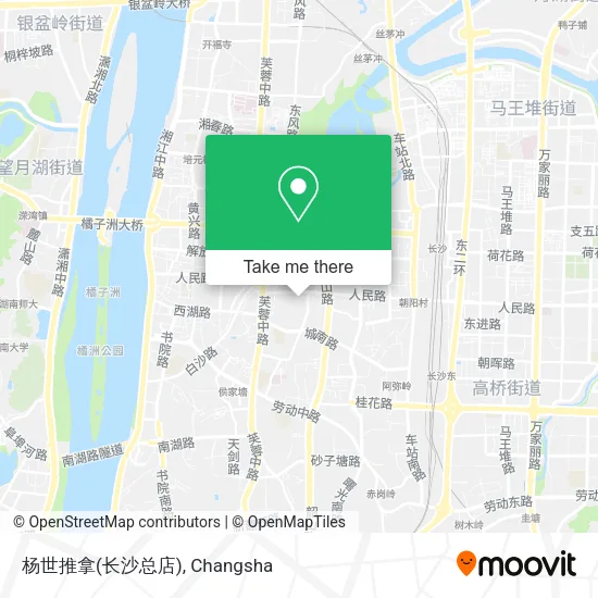 杨世推拿(长沙总店) map