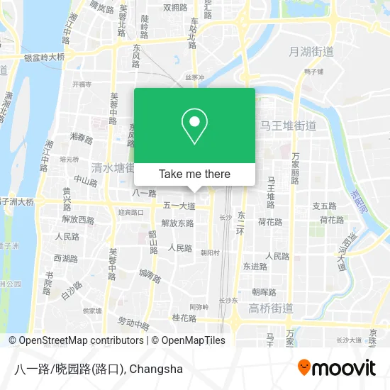 八一路/晓园路(路口) map