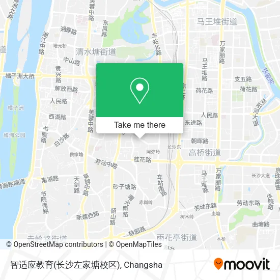智适应教育(长沙左家塘校区) map