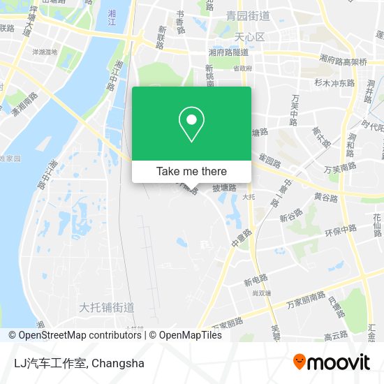 LJ汽车工作室 map