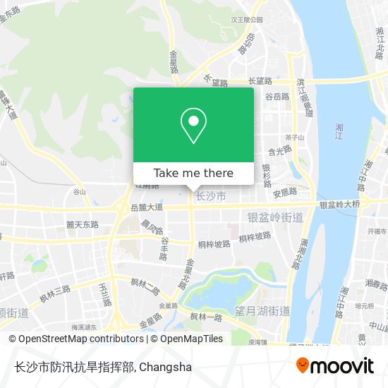 长沙市防汛抗旱指挥部 map