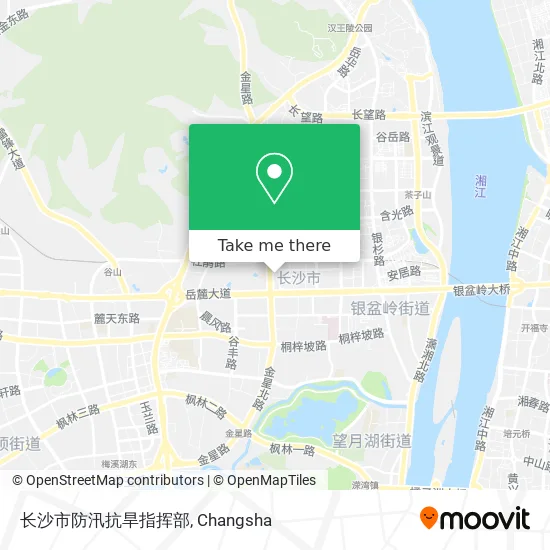 长沙市防汛抗旱指挥部 map