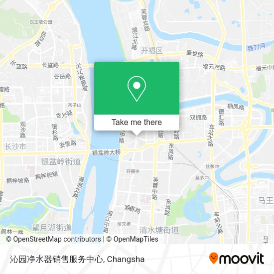 沁园净水器销售服务中心 map