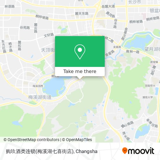 购玖酒类连锁(梅溪湖七喜街店) map