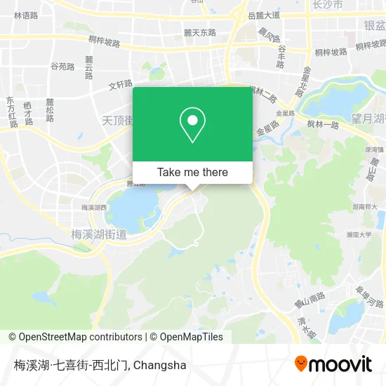 梅溪湖·七喜街-西北门 map