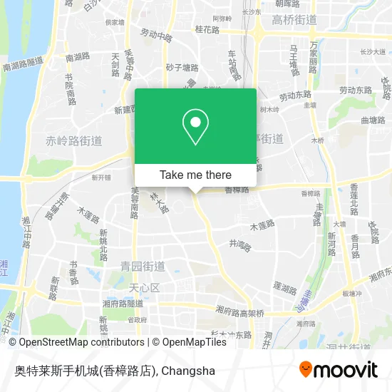 奥特莱斯手机城(香樟路店) map