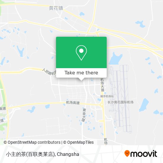 小主的茶(百联奥莱店) map